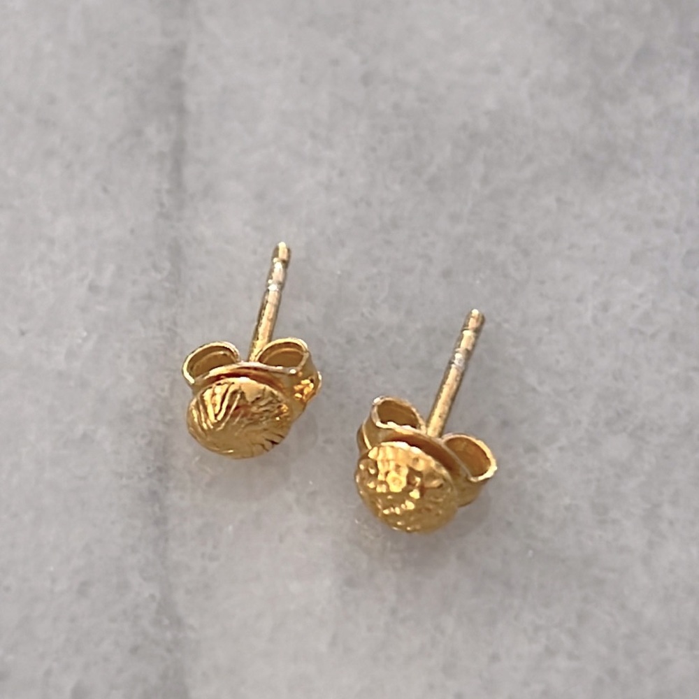 Dainty Studs - 925 Silver Gold Plated